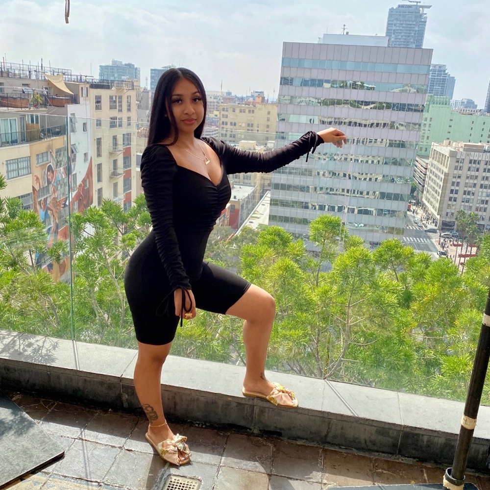 Fashion Nova shorts Jumpsuit.